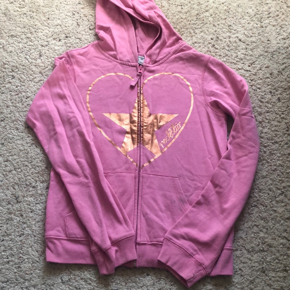 Pink hoddie